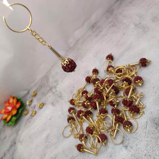Rudraksha Key Chain Pcs