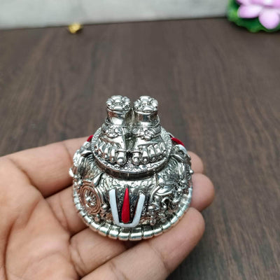 onesilver antique german silver Silver Antique Venkateshwara Padam