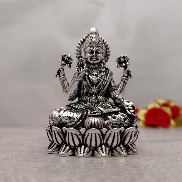 onesilver antique god idol Goddess Lakshmi Idol