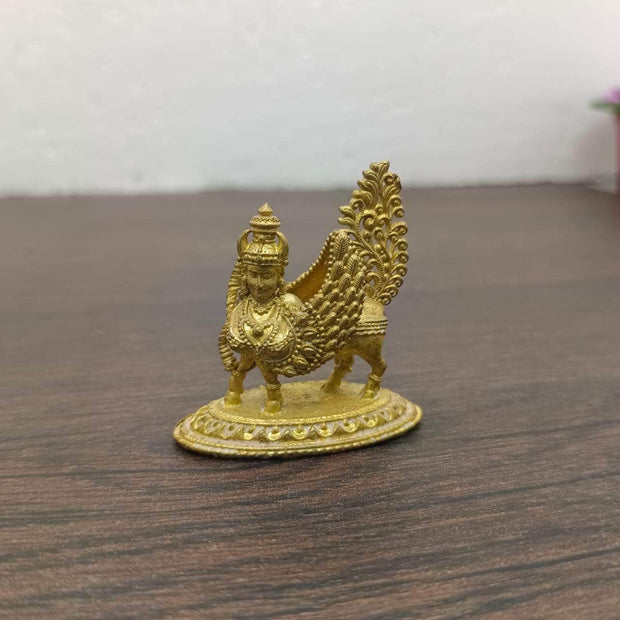 onesilver copper idol Brass Kamadhenu Idol 4.5" Cm Brass Kamadhenu Idol 4.5" Cm
