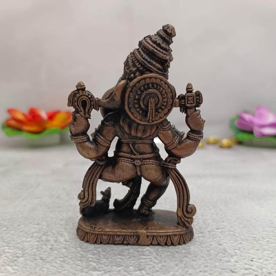 Copper Ganesha Idol Handmade – onesilver.in