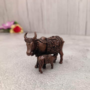 onesilver copper idol Copper Kamadhenu Cow & Calf Handmade Idol Copper Kamadhenu Cow & Calf Handmade Idol