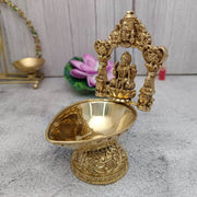 onesilver deepam Brass Arch Balaji Lakshmi Diya Brass Arch Balaji Lakshmi Diya