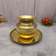 onesilver deepam Brass Lota/Chembu Set