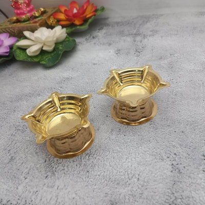 German Silver Deepa/Diya Sets – onesilver.in