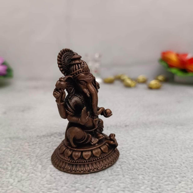 onesilver ganesh idol Copper Ganesha Idol