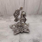 onesilver german silver Antique Nakashi Mayuri Deepa Hanger Antique Nakashi Mayuri Deepa Hanger