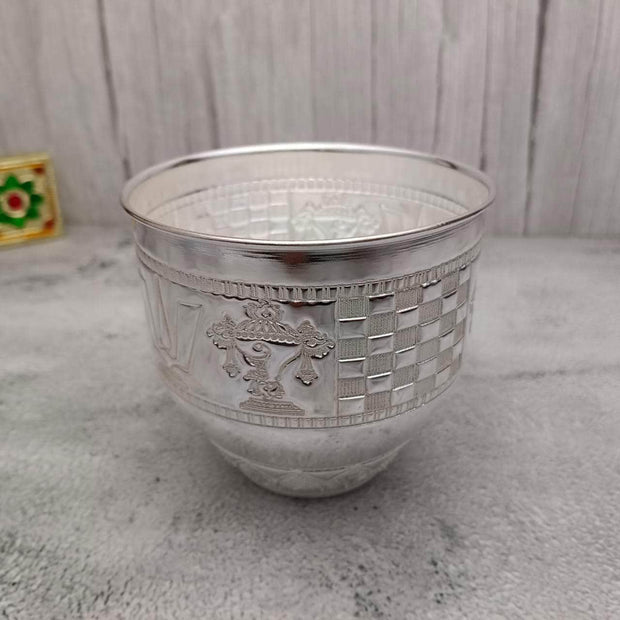 onesilver german silver bowl GS Balaji Nama Bowl