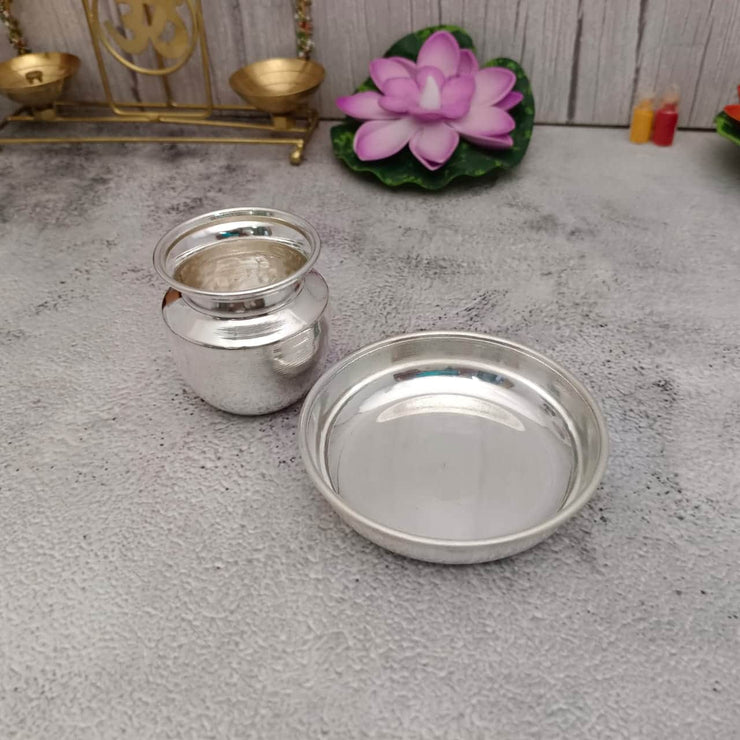 Onesilver German Silver Gs Chembu Plate Set Gs Chembu Plate Set