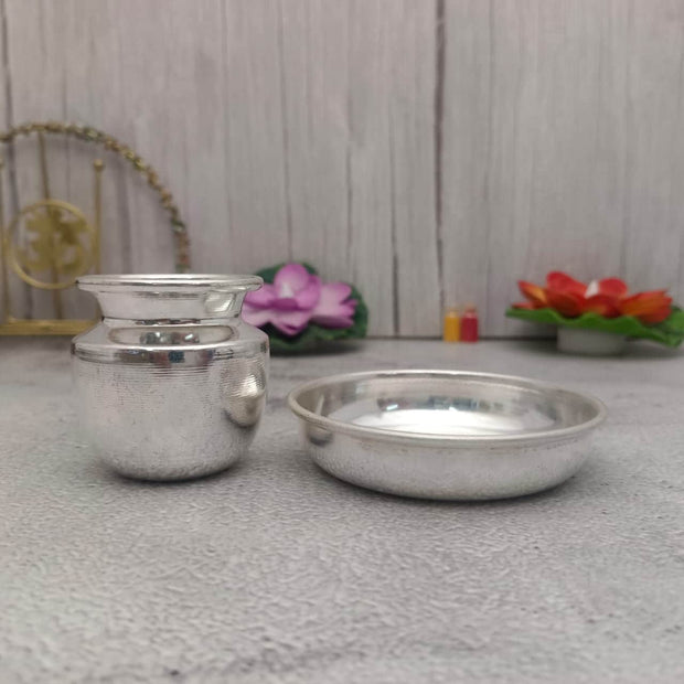 Onesilver German Silver Gs Chembu Plate Set Gs Chembu Plate Set