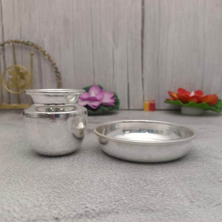 Onesilver German Silver Gs Chembu Plate Set Gs Chembu Plate Set