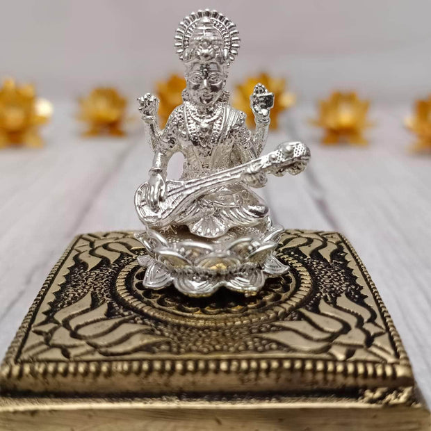 onesilver God Idol GS Saraswathi 2" Idol