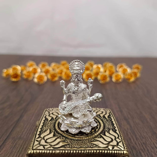 onesilver God Idol GS Saraswathi 2" Idol