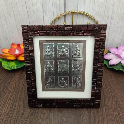 onesilver.in 999 silver 999 Silver lakshmi Yantra Frame 999 Silver lakshmi Yantra Frame