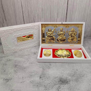 onesilver.in 999 silver Lakshmi Ganesha Saraswathi Gift Box 6 x 4