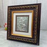 onesilver.in 999 silver photo frame 999 Silver Saraswati Frame