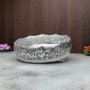 onesilver.in Antique silver urli Antique Round Floral Designer Urli