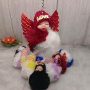 onesilver.in Baby Love Wings Multi Type Key Chain 1 Pcs