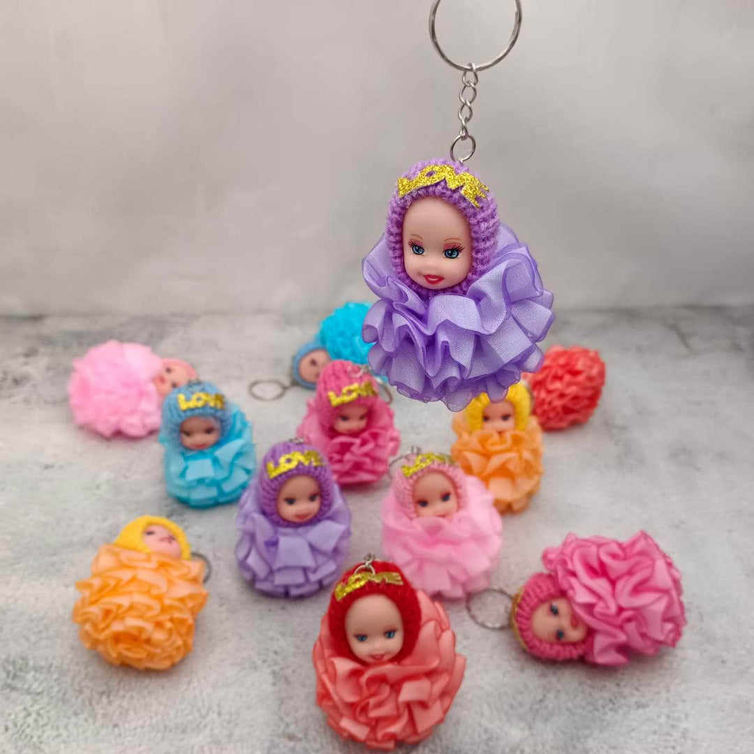 Your Sky save auausave ドールキーチェーン ShubhKraft Soft Toys Doll Keychains For Girls/Womens Return Gift