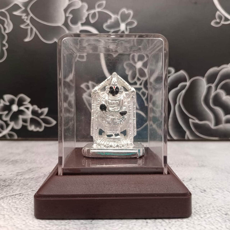 onesilver.in Black Silver 999 Silver Balaji Box Frame 999 Silver Balaji Box Frame
