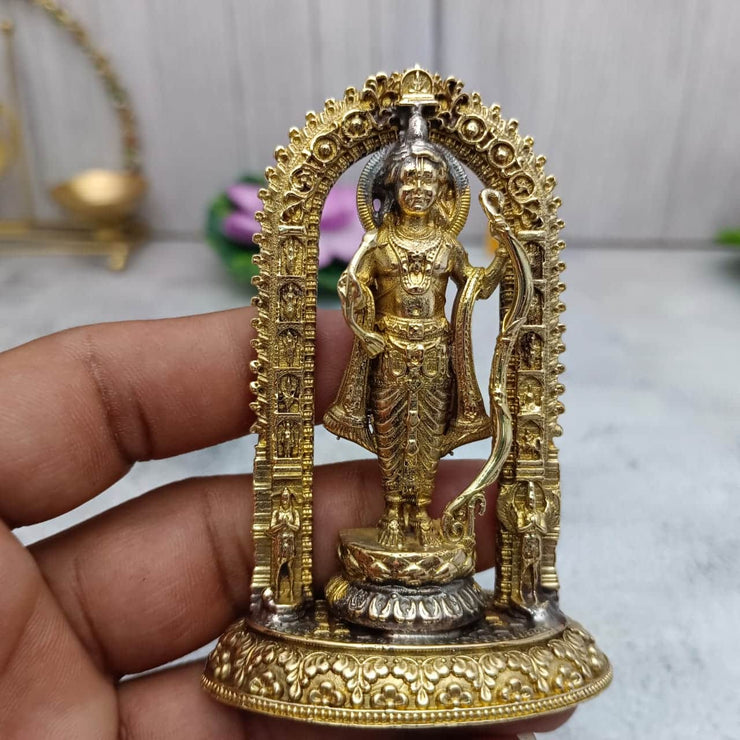 onesilver.in Brass god idol Brass Ayodhya Ram Idol Brass Ayodhya Ram Idol