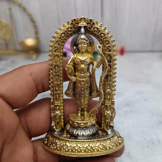 onesilver.in Brass god idol Brass Ayodhya Ram Idol Brass Ayodhya Ram Idol