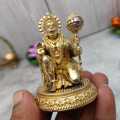 onesilver.in Brass god idol Brass Hanuman Idol Brass Hanuman Idol