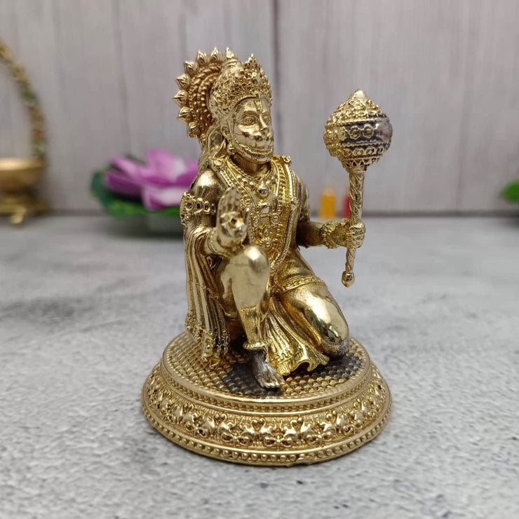 onesilver.in Brass god idol Brass Hanuman Idol Brass Hanuman Idol