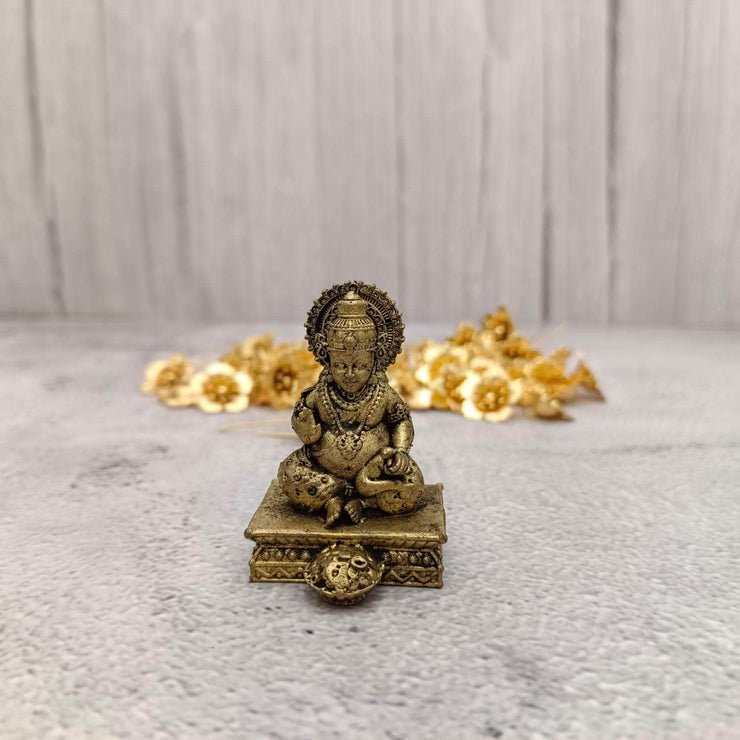 onesilver.in Brass god idol Brass Kubera Idol