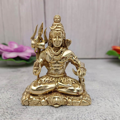 onesilver.in Brass god idol Brass Shivu Idol Brass Shivu Idol