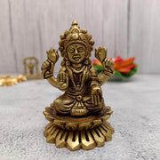 onesilver.in Brass idols Lakshmi Devi Brass Lakshmi/Balji Idol