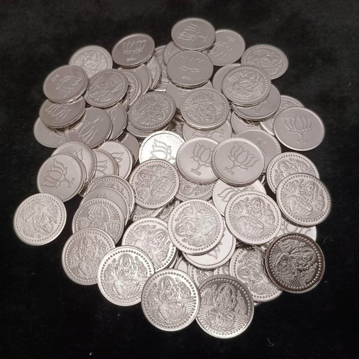 onesilver.in Coins Lakshmi 108 Coins silver