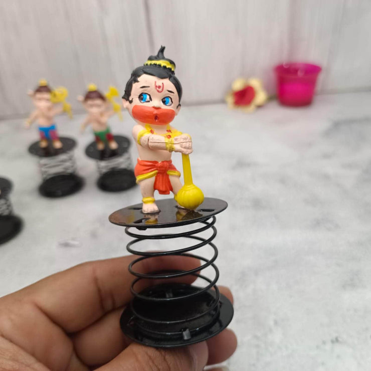 onesilver.in fiber idol Bala Hanuman TT Bala Hanuman Ganesh Spring For Car 1 Pc TT Bala Hanuman Ganesh Spring For Car 1 Pc