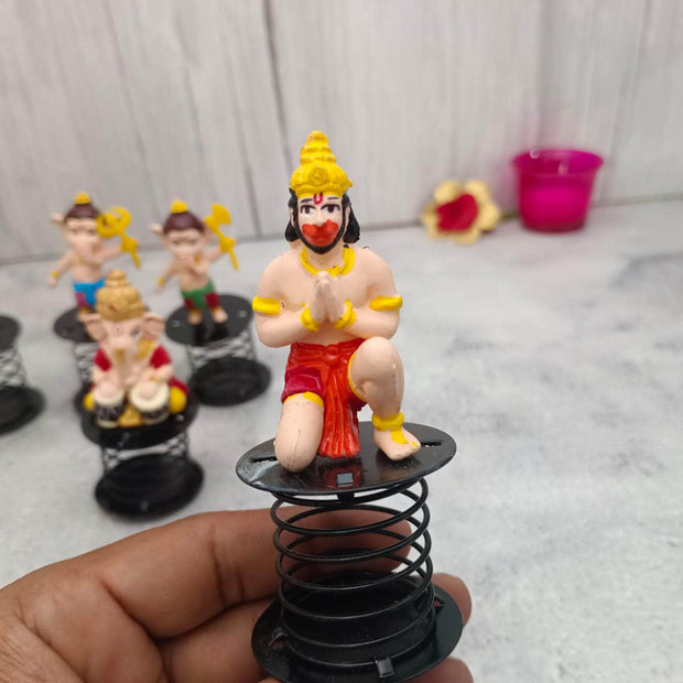 onesilver.in fiber idol Hanuman TT Bala Hanuman Ganesh Spring For Car 1 Pc TT Bala Hanuman Ganesh Spring For Car 1 Pc