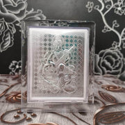 onesilver.in German Silver 999 Silver Goddess Saraswati Stand 4.5" 999 Silver Goddess Saraswati Stand 4.5"