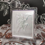 onesilver.in German Silver 999 Silver Hanuman Stand 4.5" 999 Silver Hanuman Stand 4.5"