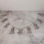 onesilver.in german silver Antique Ganesha Lakshmi Leaf Door Toranam Antique Ganesha Lakshmi Leaf Door Toranam