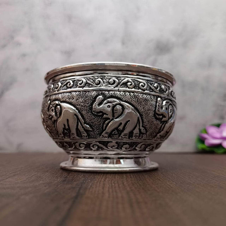 onesilver.in german silver Antique Single Bowl