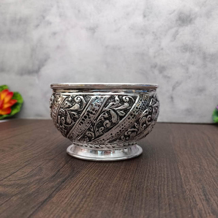 onesilver.in german silver Antique Single Bowl