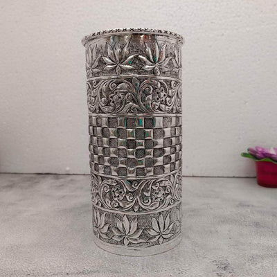 onesilver.in german silver D1 Antique Floral Designer Rice Glass Antique Floral Designer Rice Glass