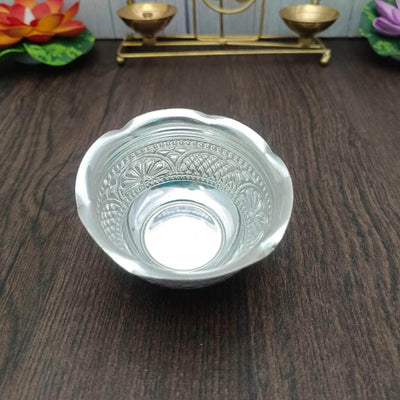 onesilver.in german silver GS Curvy Bowl 1 Pc GS Curvy Bowl 1 Pc