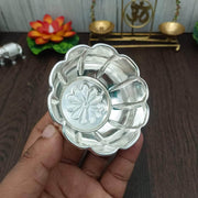 onesilver.in german silver GS Floral Bowl 1 Pc GS Floral Bowl 1 Pc