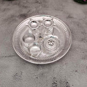 onesilver.in german silver GS Pooja Set 7" inches GS Pooja Set 7" inches