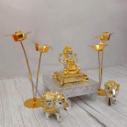 onesilver.in german silver Lakshmi Pooja Temple Set