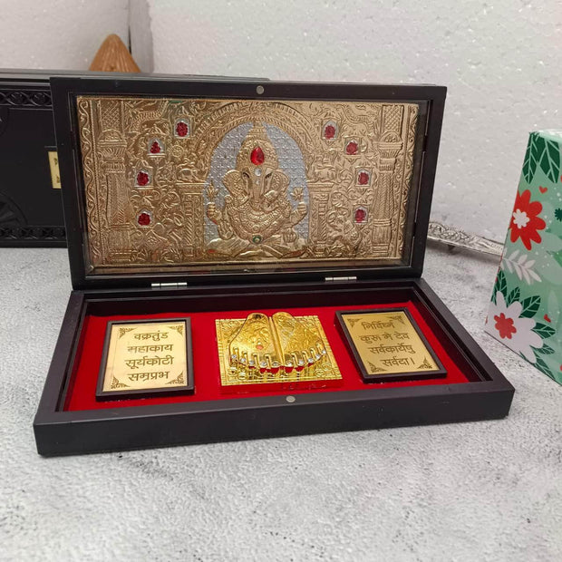 onesilver.in gift set Ganesha Gift Box 8x4 Ganesha Gift Box 8x4