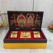 onesilver.in gift set Lord Balaji & Padmavati Gift Box 8x4 Lord Balaji & Padmavati Gift Box 8x4