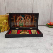 onesilver.in gift set Lord Balaji & Padmavati Gift Box 8x4 Lord Balaji & Padmavati Gift Box 8x4
