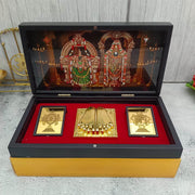 onesilver.in gift set Lord Balaji & Padmavati Gift Box 8x4 Lord Balaji & Padmavati Gift Box 8x4