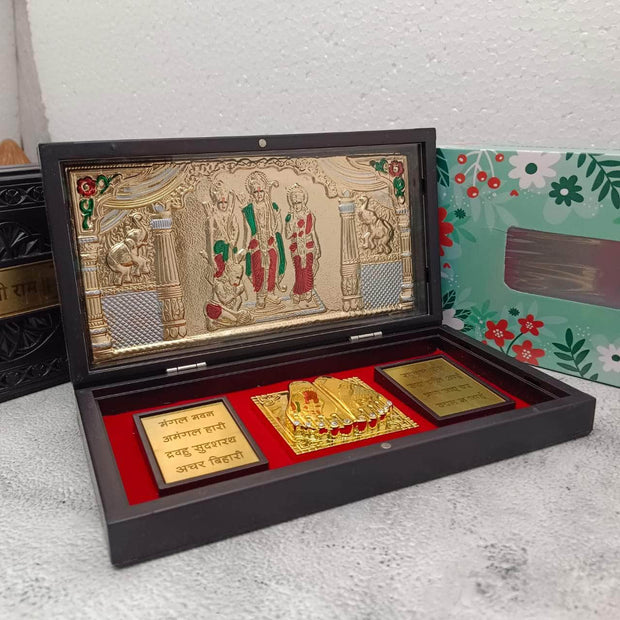onesilver.in gift set Ram Pariwar Gift Box 8x4 Ram Pariwar Gift Box 8x4