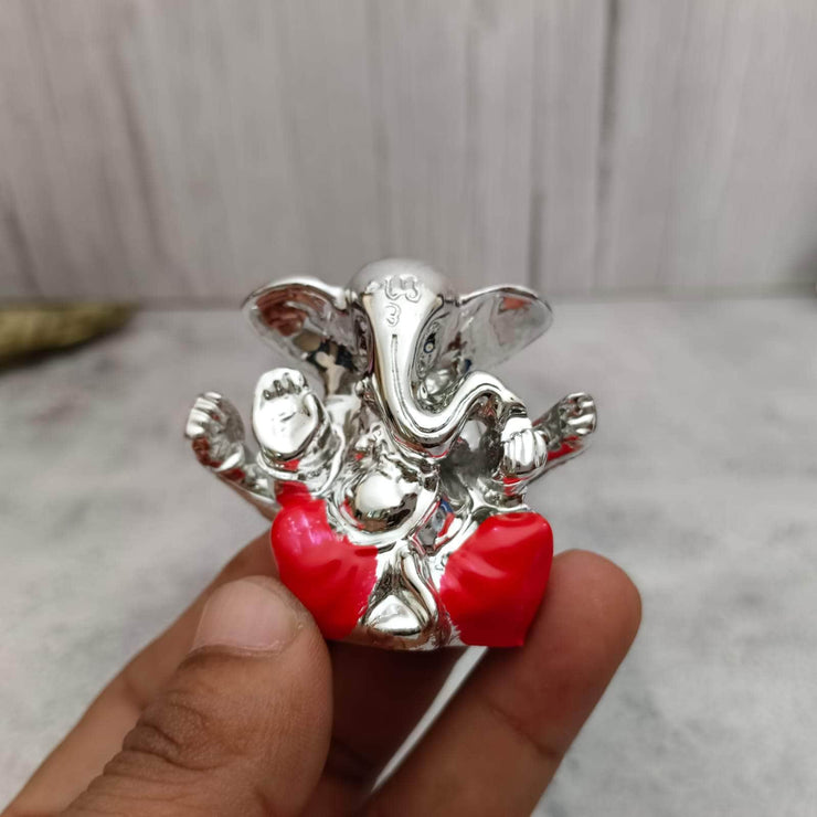 onesilver.in idol 38 Gms -  2" inch Ganesh Idol TT Multi Designs Ganesh Idol TT Multi Designs